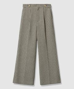 ANAYI / アナイ その他パンツ | 【セットアップ対象商品】ドビーツイードタックワイドパンツ