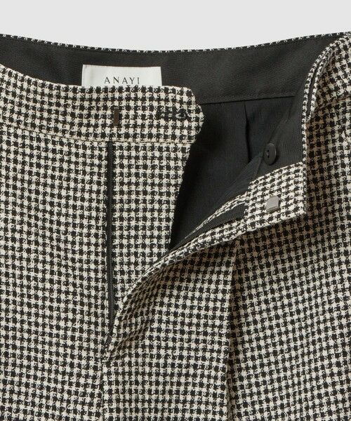 ANAYI / アナイ その他パンツ | 【セットアップ対象商品】ドビーツイードタックワイドパンツ | 詳細5