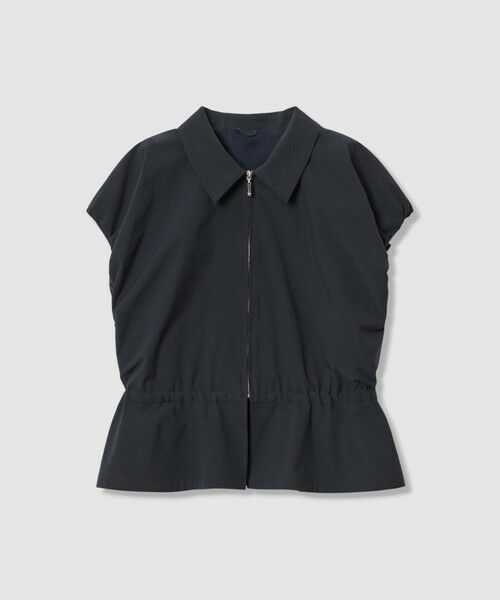 ANAYI / アナイ シャツ・ブラウス | 【セットアップ対象商品】2WAYストレッチ衿付き ブラウス（navy (65)）