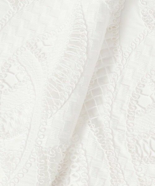 ANAYI / アナイ シャツ・ブラウス | 【セットアップ対応商品】リーフコード刺繍半袖 ブラウス | 詳細14