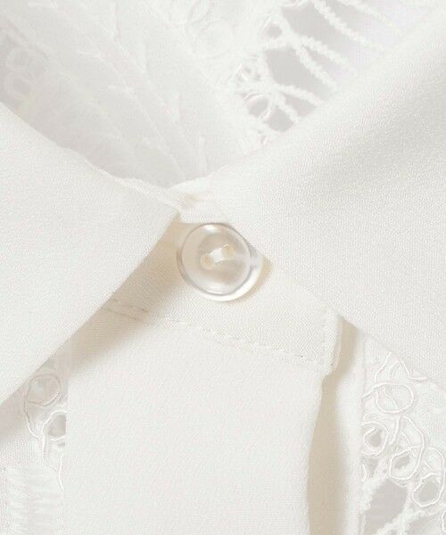 ANAYI / アナイ シャツ・ブラウス | 【セットアップ対象商品】リーフコード刺繍半袖 ブラウス | 詳細2