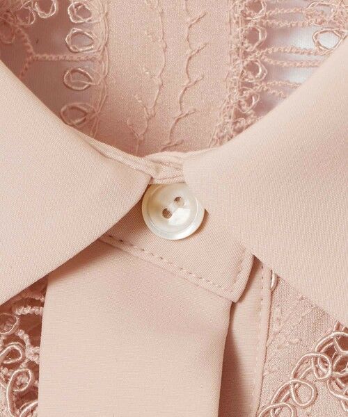 ANAYI / アナイ シャツ・ブラウス | 【セットアップ対応商品】リーフコード刺繍半袖 ブラウス | 詳細21