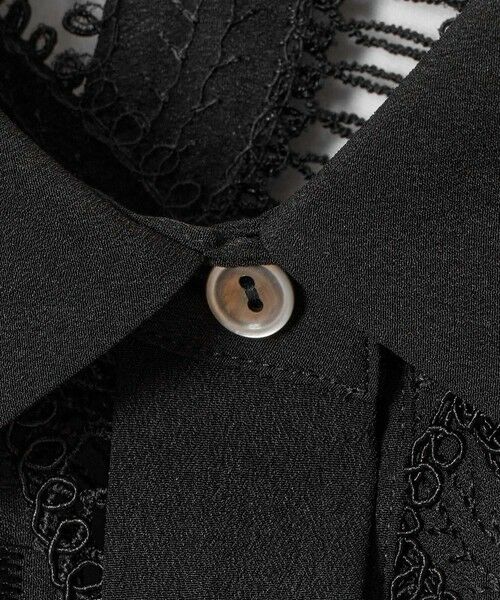 ANAYI / アナイ シャツ・ブラウス | 【セットアップ対象商品】リーフコード刺繍半袖 ブラウス | 詳細11