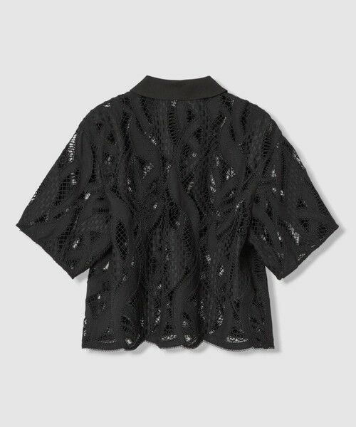 ANAYI / アナイ シャツ・ブラウス | 【セットアップ対象商品】リーフコード刺繍半袖 ブラウス | 詳細7