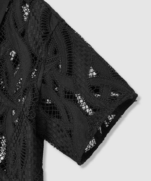 ANAYI / アナイ シャツ・ブラウス | 【セットアップ対象商品】リーフコード刺繍半袖 ブラウス | 詳細9