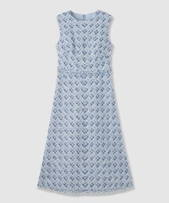 ANAYI / アナイ ミニ丈・ひざ丈ワンピース | 【Eternal Line 2026】ミックスツイードノースリーブワンピース