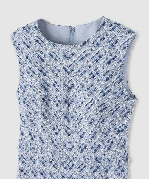 ANAYI / アナイ ミニ丈・ひざ丈ワンピース | 【Eternal Line 2026】ミックスツイードノースリーブワンピース | 詳細2