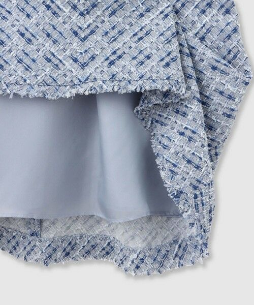 ANAYI / アナイ ミニ丈・ひざ丈ワンピース | 【Eternal Line 2026】ミックスツイードノースリーブワンピース | 詳細5