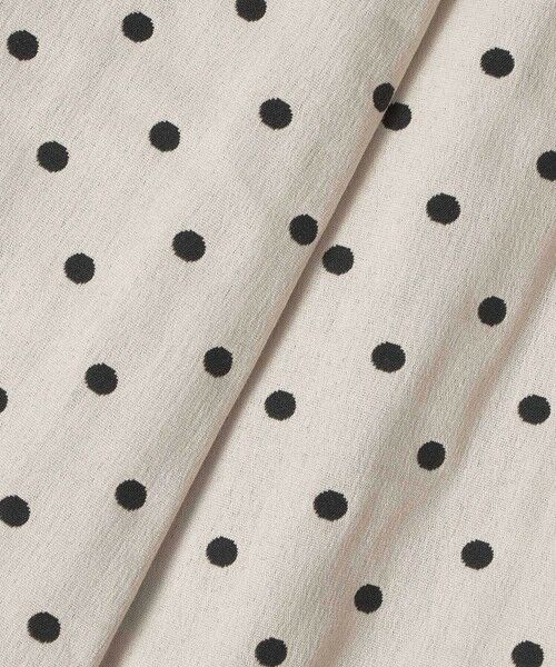 ANAYI / アナイ ロング・マキシ丈ワンピース | モノトーンドットジャガードフレア ワンピース | 詳細7
