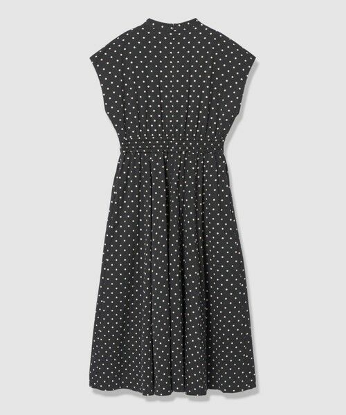 ANAYI / アナイ ロング・マキシ丈ワンピース | モノトーンドットジャガードフレア ワンピース | 詳細17