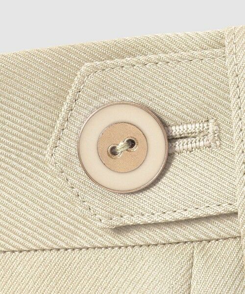 ANAYI / アナイ ミニ・ひざ丈スカート | ブライトツイルベルト釦Aライン スカート | 詳細18