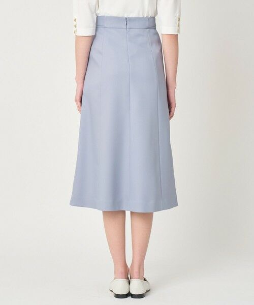 ANAYI / アナイ ミニ・ひざ丈スカート | ブライトツイルベルト釦Aライン スカート | 詳細22