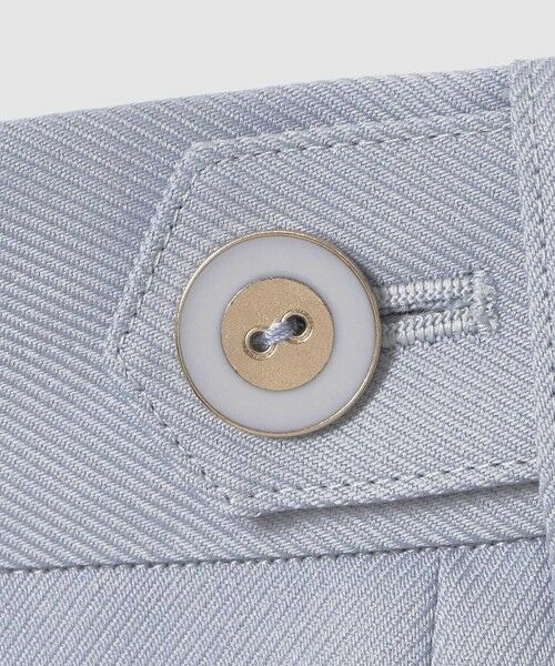 ANAYI / アナイ ミニ・ひざ丈スカート | ブライトツイルベルト釦Aライン スカート | 詳細28