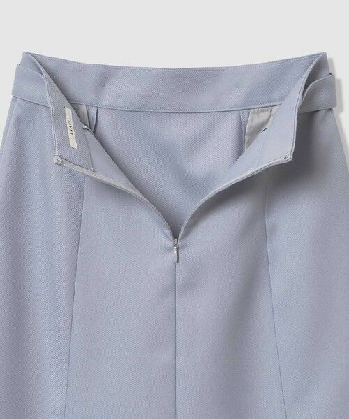 ANAYI / アナイ ミニ・ひざ丈スカート | ブライトツイルベルト釦Aライン スカート | 詳細29