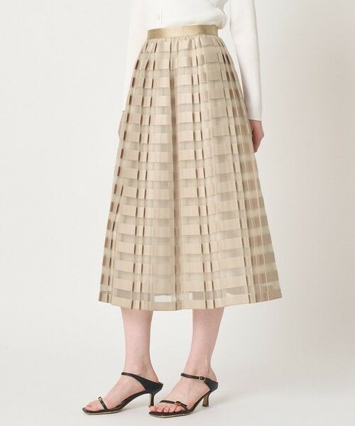 ANAYI / アナイ ロング・マキシ丈スカート | ボーダージャガードプリーツ スカート | 詳細2