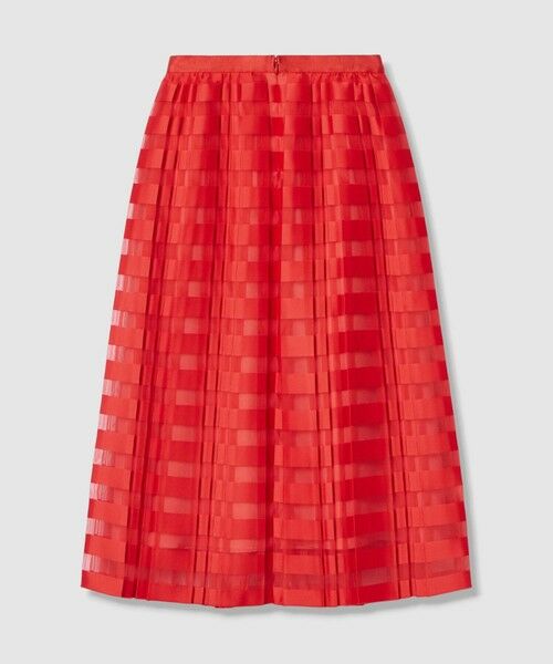 ANAYI / アナイ ロング・マキシ丈スカート | ボーダージャガードプリーツ スカート | 詳細5