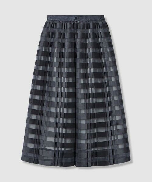 ANAYI / アナイ ロング・マキシ丈スカート | ボーダージャガードプリーツ スカート | 詳細29