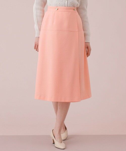 ANAYI / アナイ ミニ・ひざ丈スカート | ライトスラブAラインスカート | 詳細13