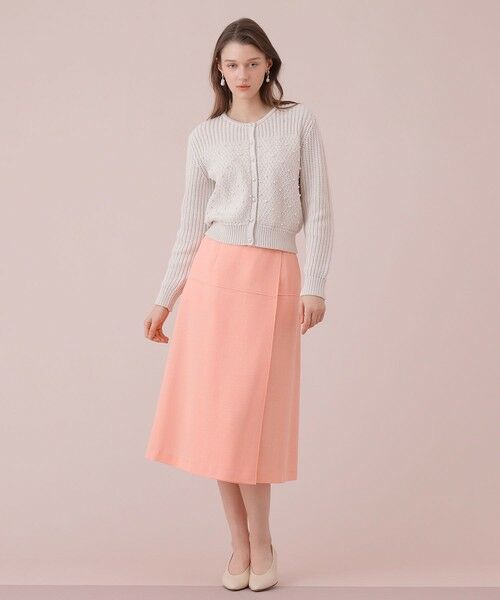 ANAYI / アナイ ミニ・ひざ丈スカート | ライトスラブAラインスカート | 詳細14