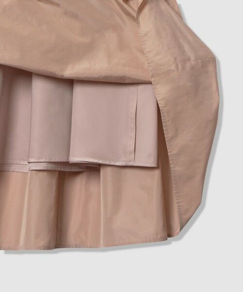 ANAYI / アナイ ロング・マキシ丈スカート | タフタサイドティアードスカート | 詳細5