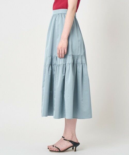 ANAYI / アナイ ロング・マキシ丈スカート | タフタサイドティアード スカート | 詳細17
