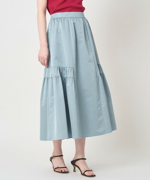ANAYI / アナイ ロング・マキシ丈スカート | タフタサイドティアード スカート | 詳細19