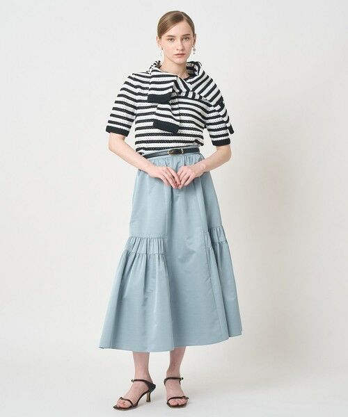 ANAYI / アナイ ロング・マキシ丈スカート | タフタサイドティアード スカート | 詳細22