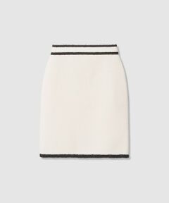 ANAYI / アナイ ロング・マキシ丈スカート | 【セットアップ対象商品】コットンブークレ配色 スカート