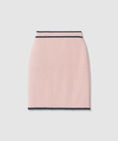 ANAYI / アナイ ロング・マキシ丈スカート | 【セットアップ対象商品】コットンブークレ配色 スカート