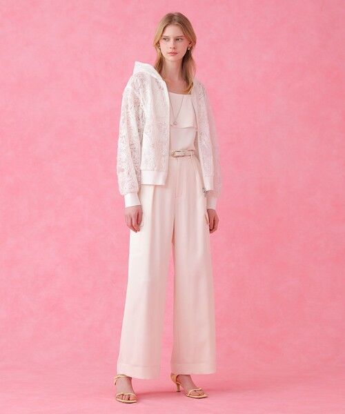 ANAYI / アナイ カーゴパンツ | 【セットアップ対応商品】ストレッチダブルサテンカーゴパンツ | 詳細7