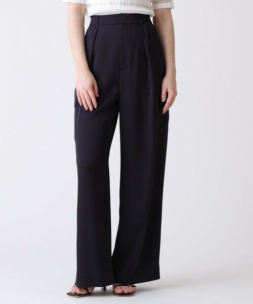 ANAYI / アナイ カーゴパンツ | 【セットアップ対応商品】ストレッチダブルサテンカーゴパンツ | 詳細17