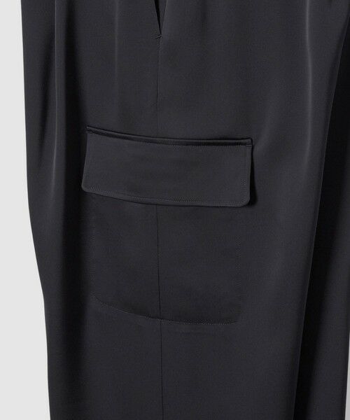 ANAYI / アナイ カーゴパンツ | 【セットアップ対応商品】ストレッチダブルサテンカーゴパンツ | 詳細28