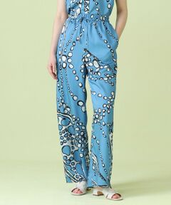 ANAYI / アナイ その他パンツ | 【セットアップ対象商品】パールドットプリントゴムウエストパンツ