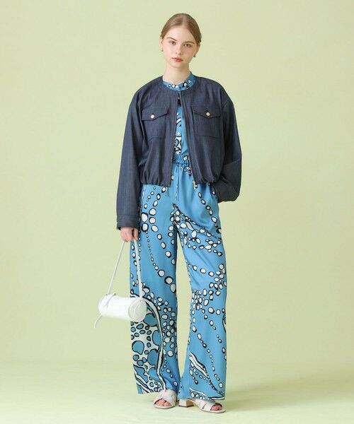 ANAYI / アナイ その他パンツ | 【セットアップ対象商品】パールドットプリントゴムウエストパンツ | 詳細5