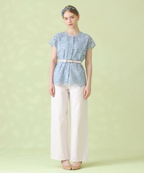 ANAYI / アナイ シャツ・ブラウス | コードレーススカラヘム ブラウス | 詳細10