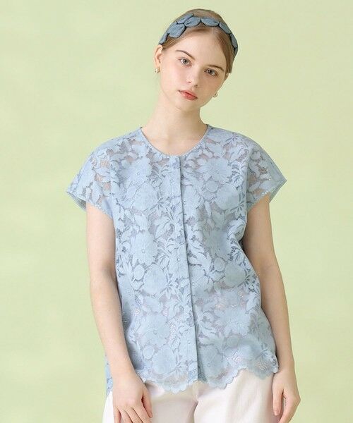 ANAYI / アナイ シャツ・ブラウス | コードレーススカラヘム ブラウス | 詳細7