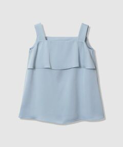 ANAYI / アナイ シャツ・ブラウス | 【セットアップ対象商品】ストレッチダブルサテンキャミソール