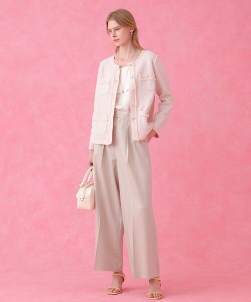 ANAYI / アナイ シャツ・ブラウス | 【セットアップ対象商品】ストレッチダブルサテンキャミソール | 詳細2