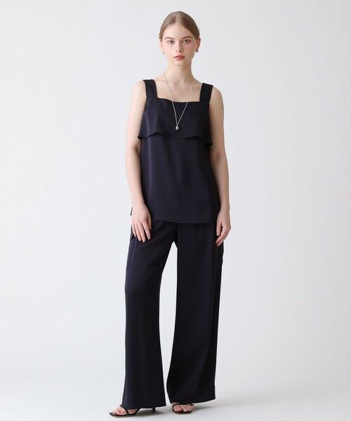 ANAYI / アナイ シャツ・ブラウス | 【セットアップ対応商品】ストレッチダブルサテンキャミソール | 詳細16