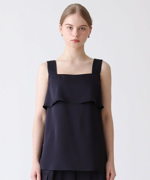 ANAYI / アナイ シャツ・ブラウス | 【セットアップ対象商品】ストレッチダブルサテンキャミソール | 詳細10
