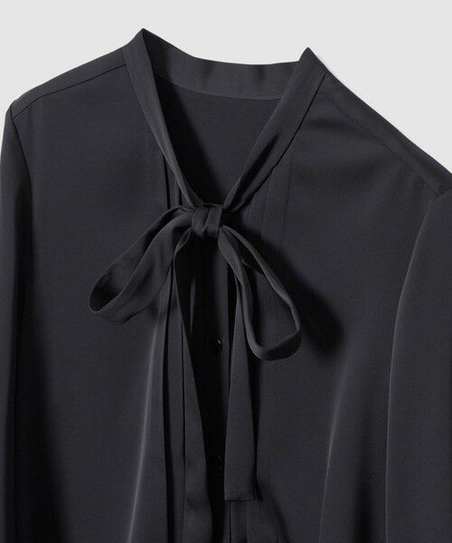 ANAYI / アナイ シャツ・ブラウス | 【セットアップ対象商品】ストレッチダブルサテンボウタック ブラウス | 詳細13
