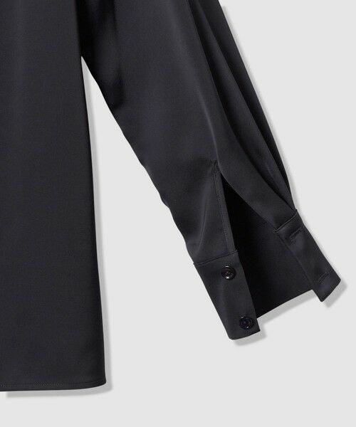 ANAYI / アナイ シャツ・ブラウス | 【セットアップ対象商品】ストレッチダブルサテンボウタック ブラウス | 詳細17