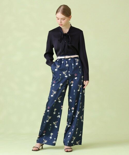 ANAYI / アナイ シャツ・ブラウス | 【セットアップ対象商品】ストレッチダブルサテンボウタック ブラウス | 詳細8