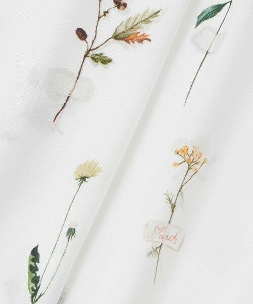 ANAYI / アナイ シャツ・ブラウス | ボタニカルサテンプリントスカーフタイ ブラウス | 詳細3