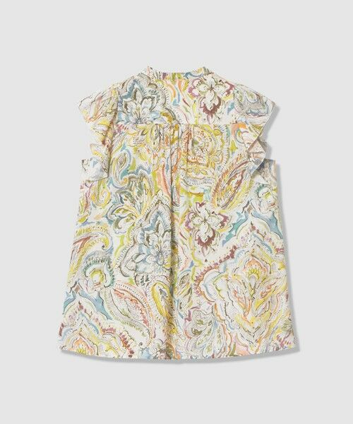 ANAYI / アナイ シャツ・ブラウス | ペイントペイズリープリントフレア ブラウス | 詳細1