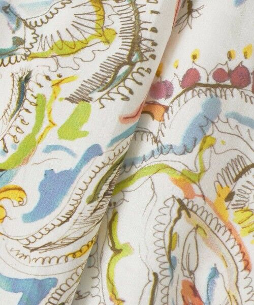 ANAYI / アナイ シャツ・ブラウス | ペイントペイズリープリントフレア ブラウス | 詳細13