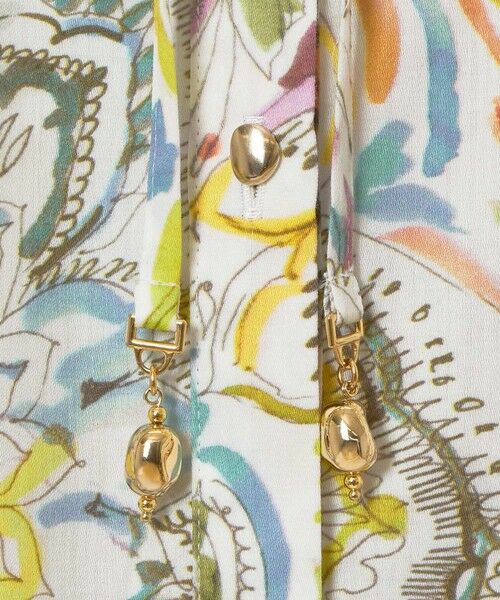 ANAYI / アナイ シャツ・ブラウス | ペイントペイズリープリントフレア ブラウス | 詳細3