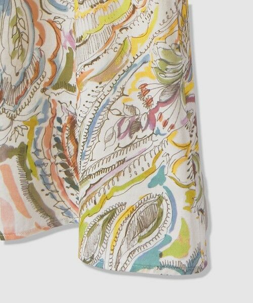 ANAYI / アナイ シャツ・ブラウス | ペイントペイズリープリントフレア ブラウス | 詳細4