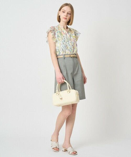 ANAYI / アナイ シャツ・ブラウス | ペイントペイズリープリントフレア ブラウス | 詳細7