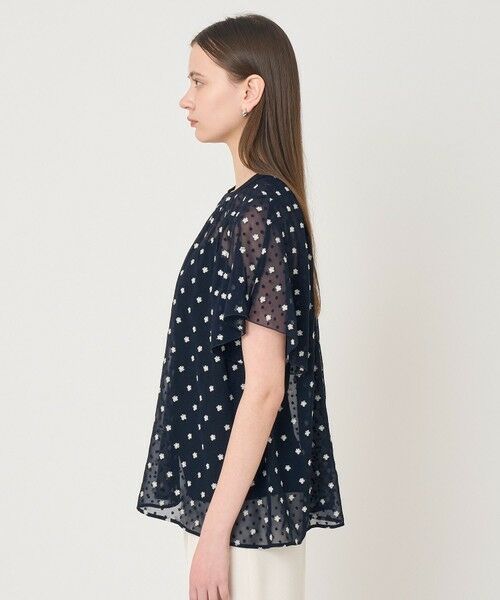 ANAYI / アナイ シャツ・ブラウス | フラワー刺繍ドットスリット ブラウス | 詳細5